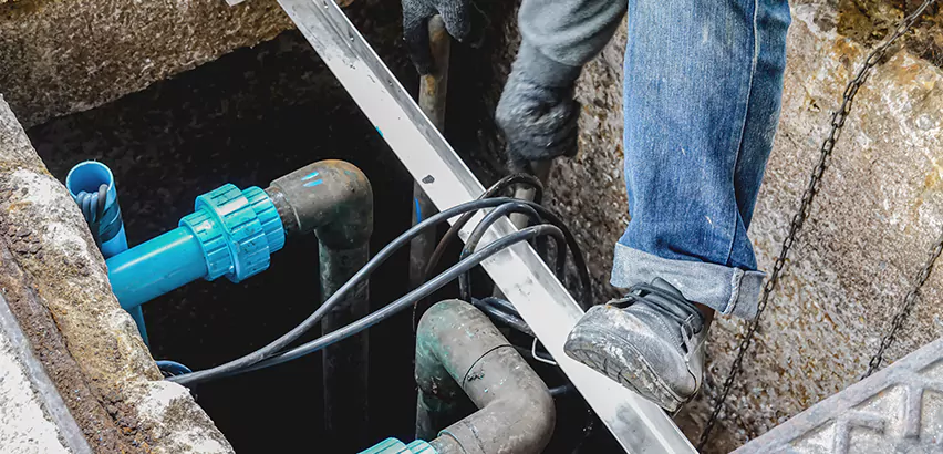 Zoeller Sewage Ejector Pump System in Dix Hills