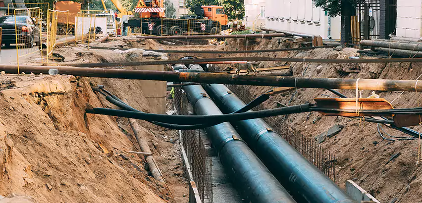Underground Sprinkler Pipe Repair in Dix Hills, NY