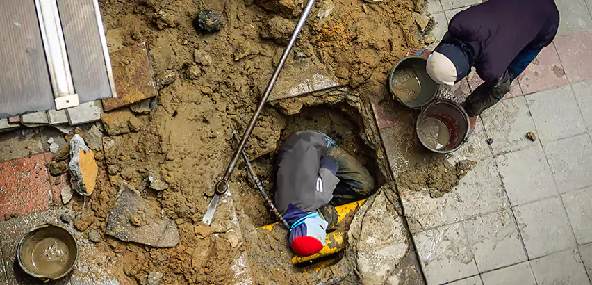 Professional Trenchless Pipe Repair Services in Dix Hills, NY.