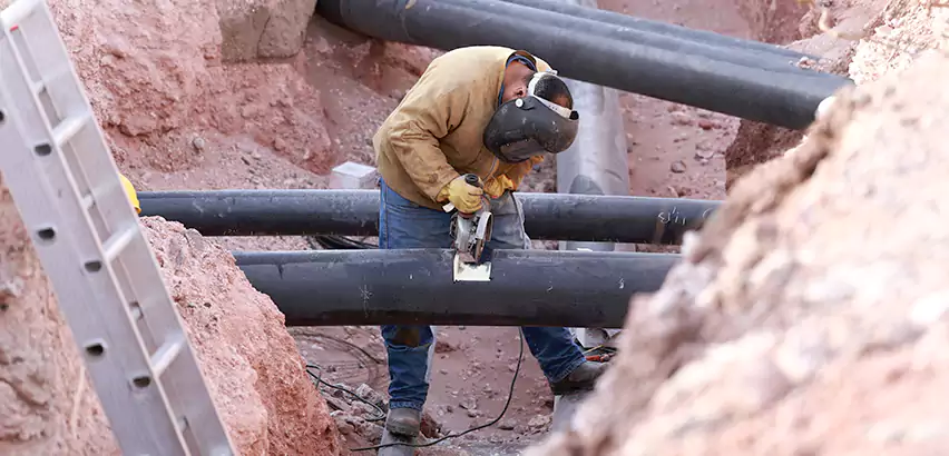 Water Line Replacement in Dix Hills