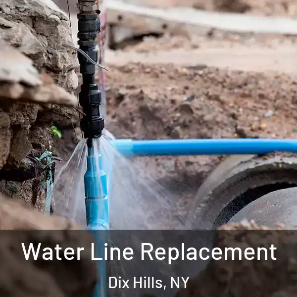  Water Line Replacement Dix Hills, NY